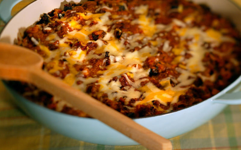 Tamale pie casserole