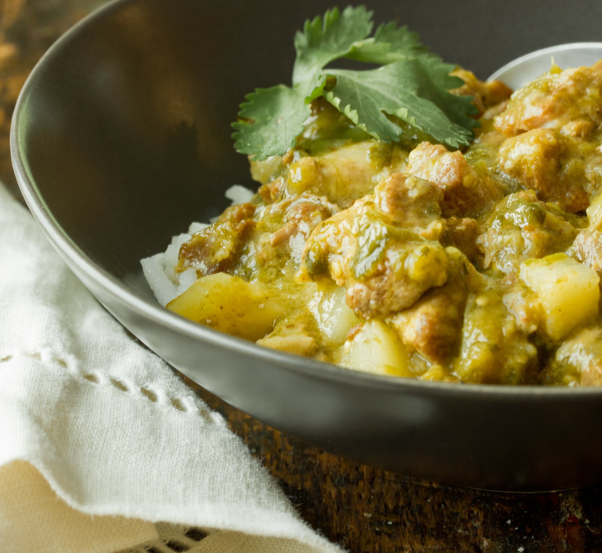 Thai Chicken Meatballs with Coconut Curry Sauce