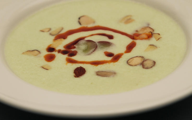 The Sweet Life Cafe's white gazpacho