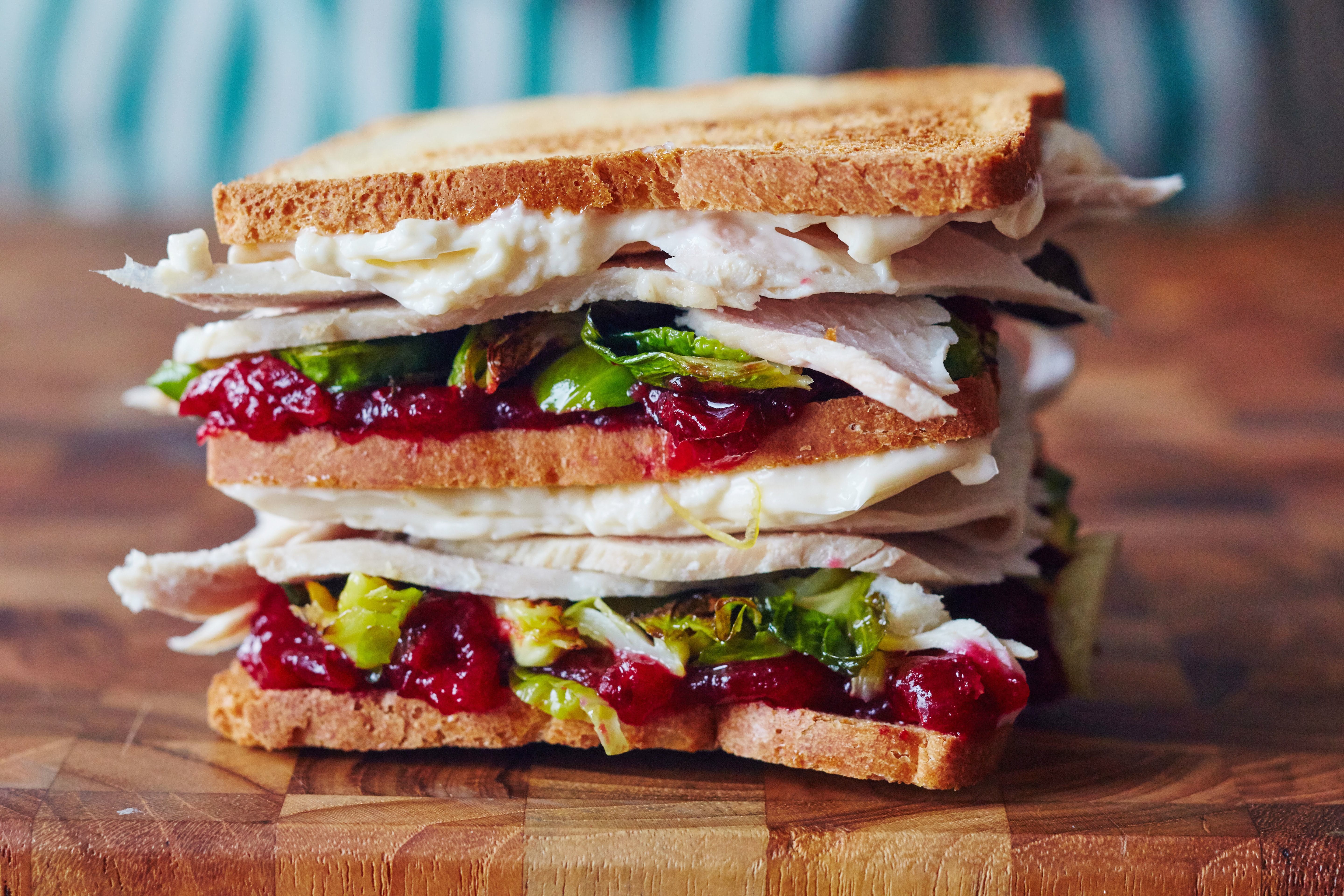 Turkey and Brussels Sprouts Club Sandwich Recipes List