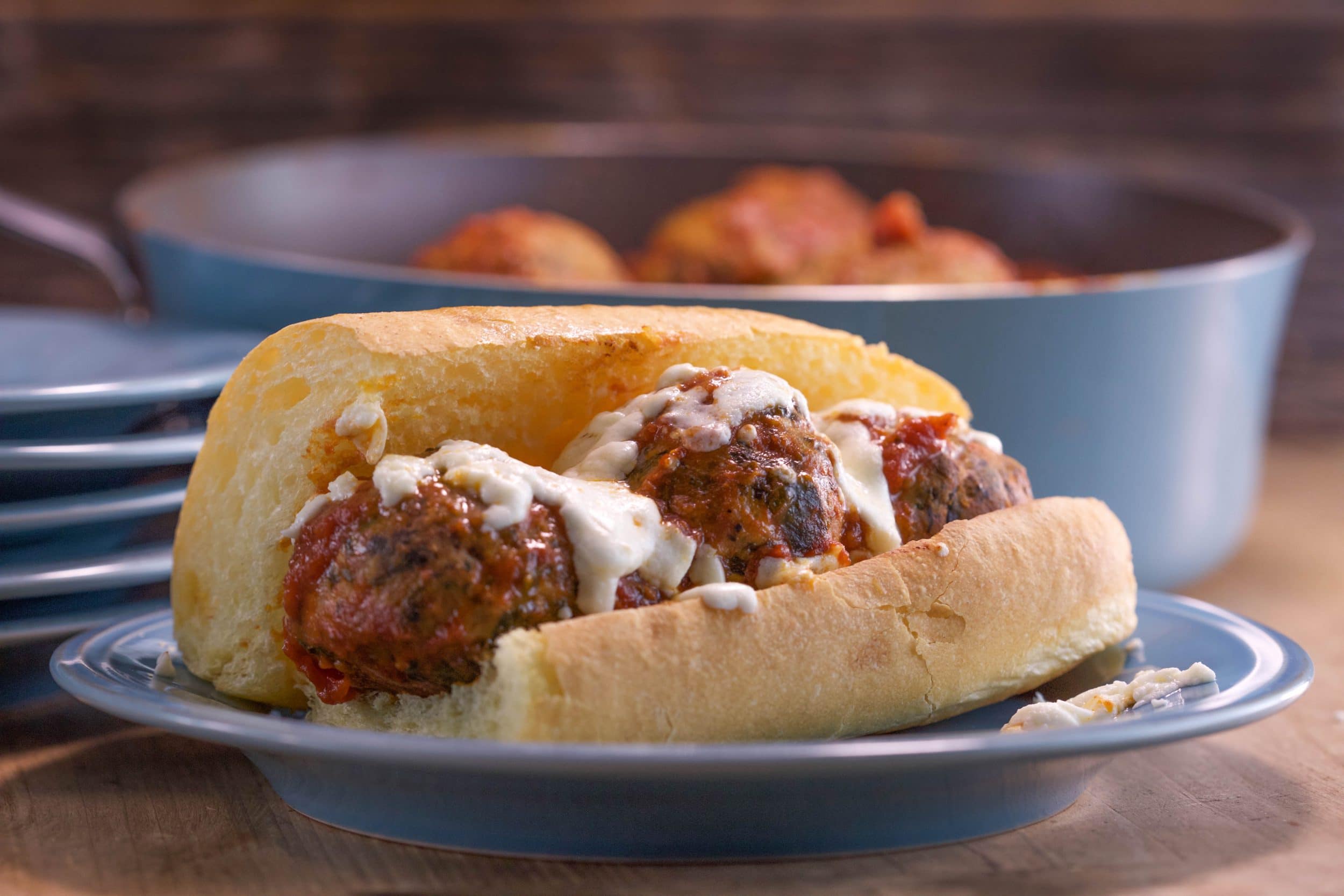 Turkey Meatballs with Spinach and Mushrooms