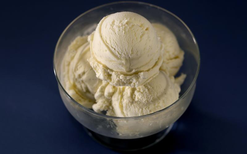 Vanilla ice cream