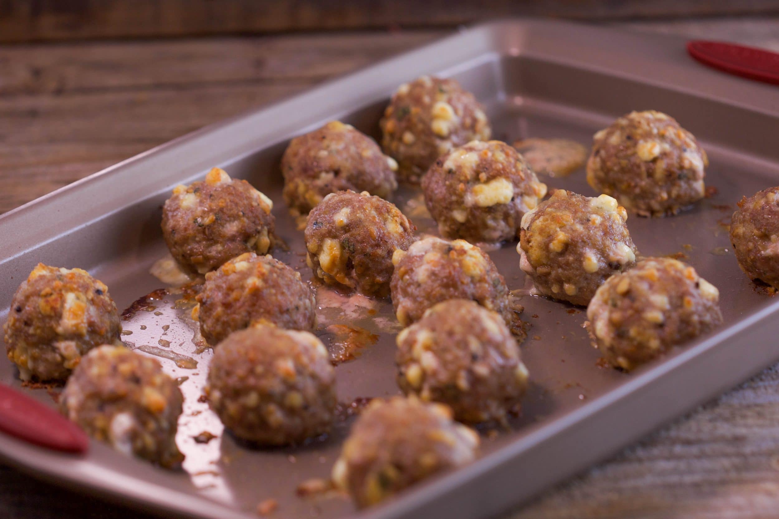 Veal and Sage Meatballs with Gorgonzola