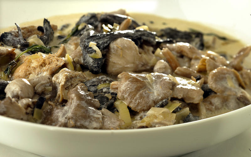 Wild mushroom ragout