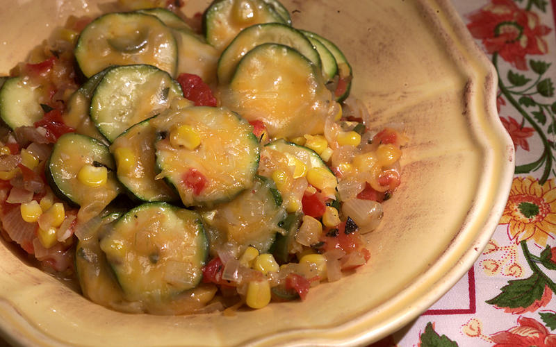 Zucchini With Cheese (Calabacitas con Queso)