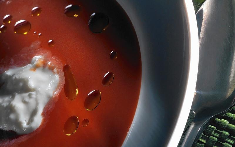Zuppa di pomodoro fresco (fresh tomato soup)