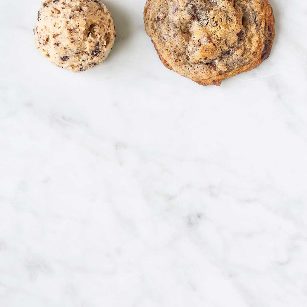 Bake-when-Ready Chocolate Chip and Pecan Cookies