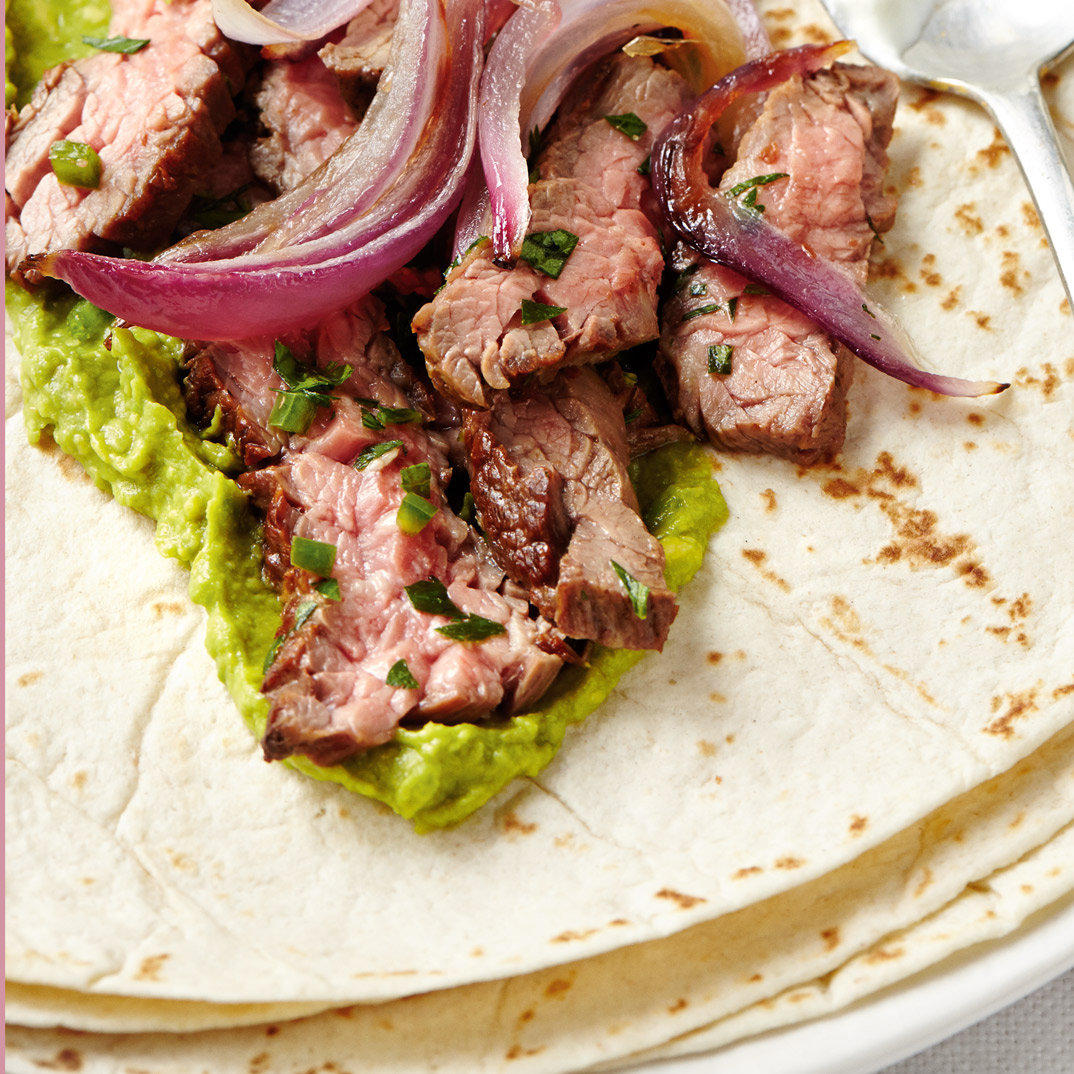 Beef and Onion Wrap
