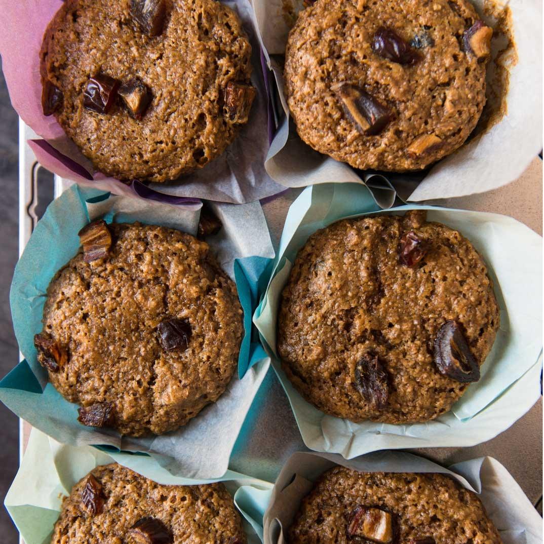 Bran and Date Muffins