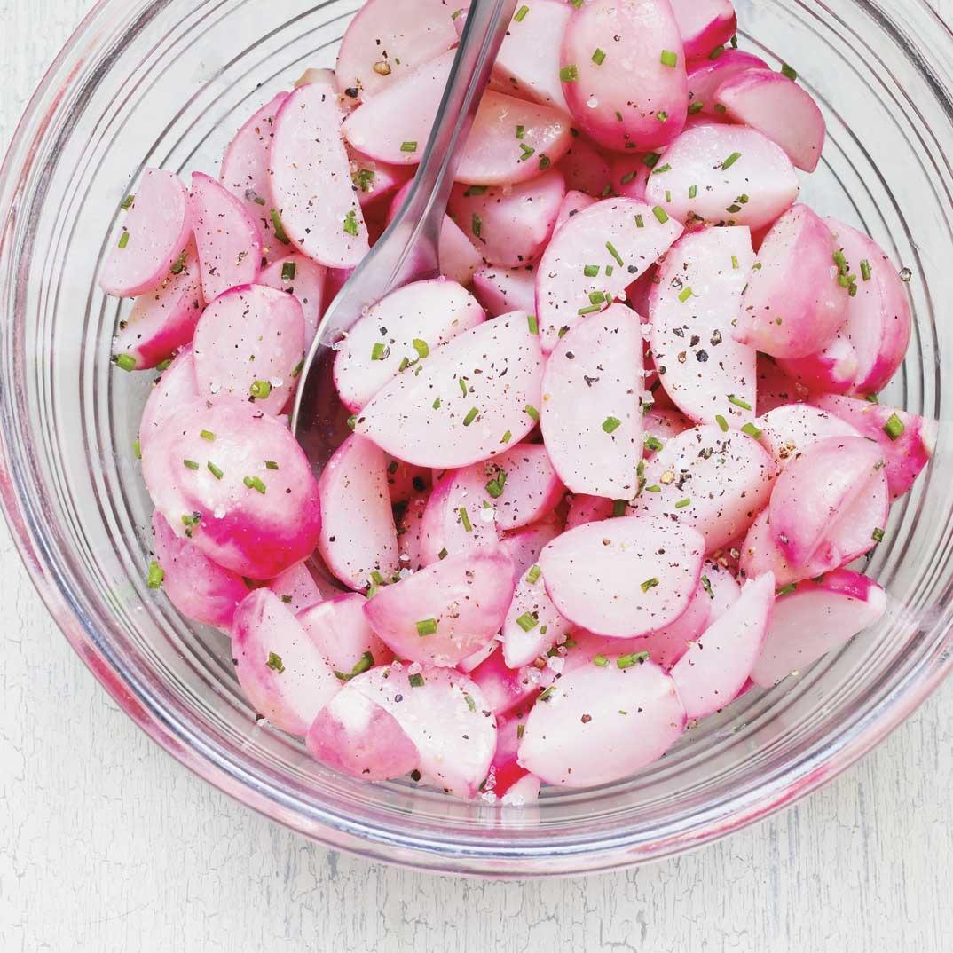Butter Roasted Radishes