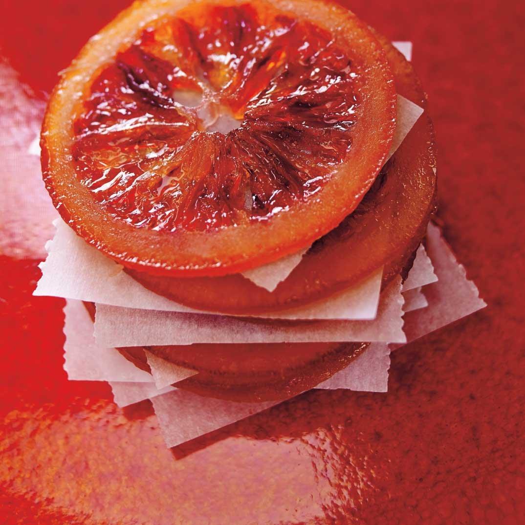 Candied Blood Oranges