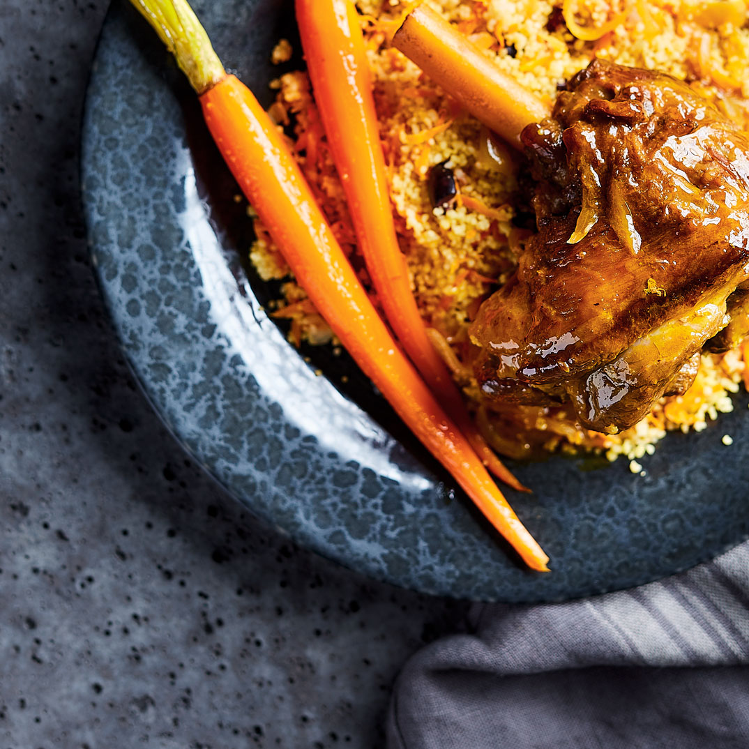 Carrot and Olive Couscous