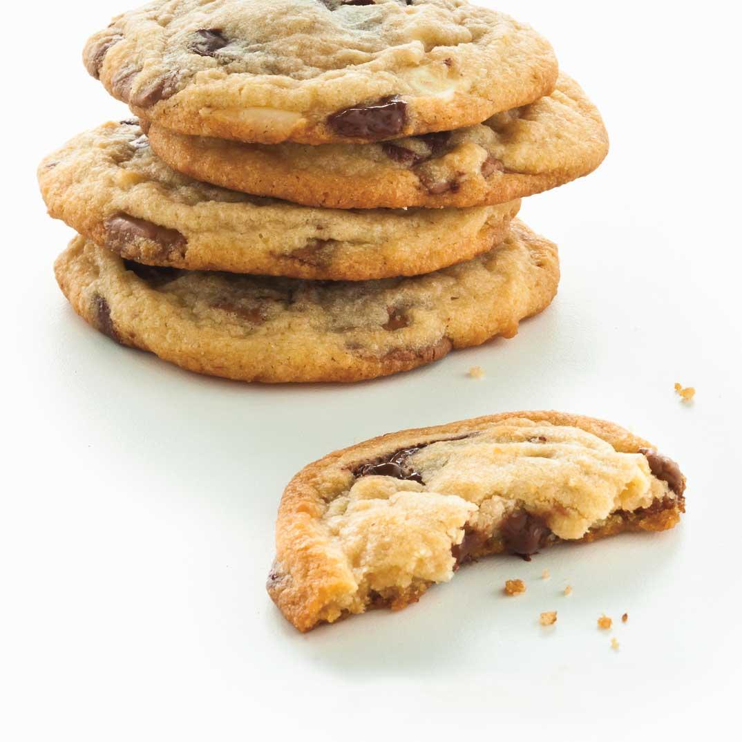 Chewy Triple-Chocolate Cookies