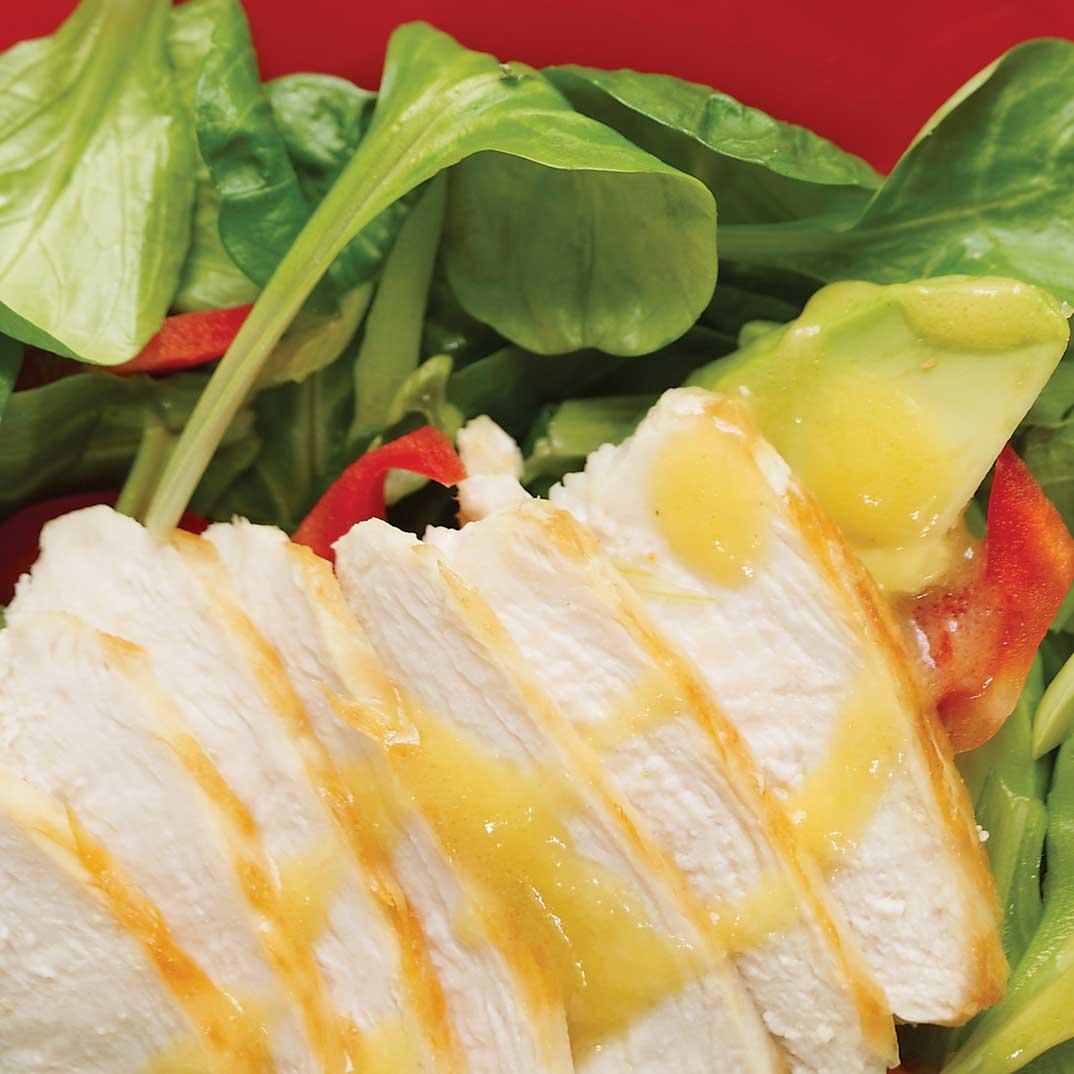Chicken Salad with Mango Dressing 