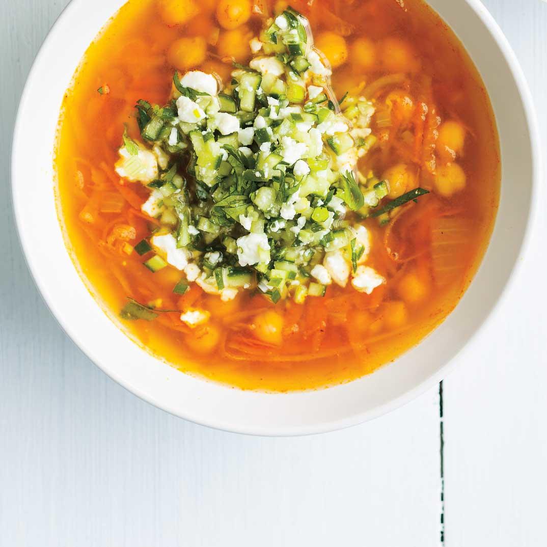 Chickpea and Root Vegetable Soup