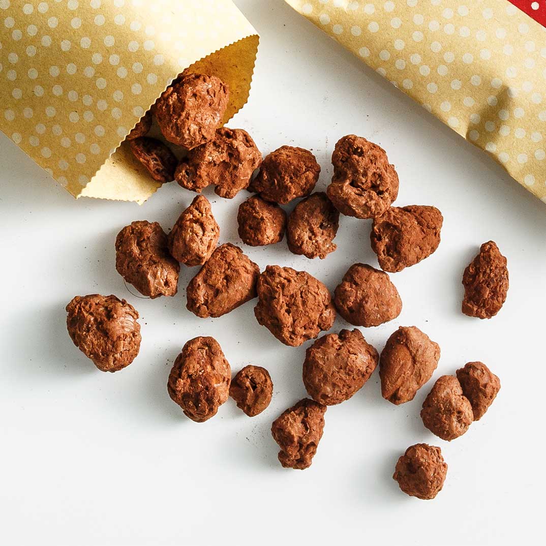 Chocolate-Covered Almonds and Raisins