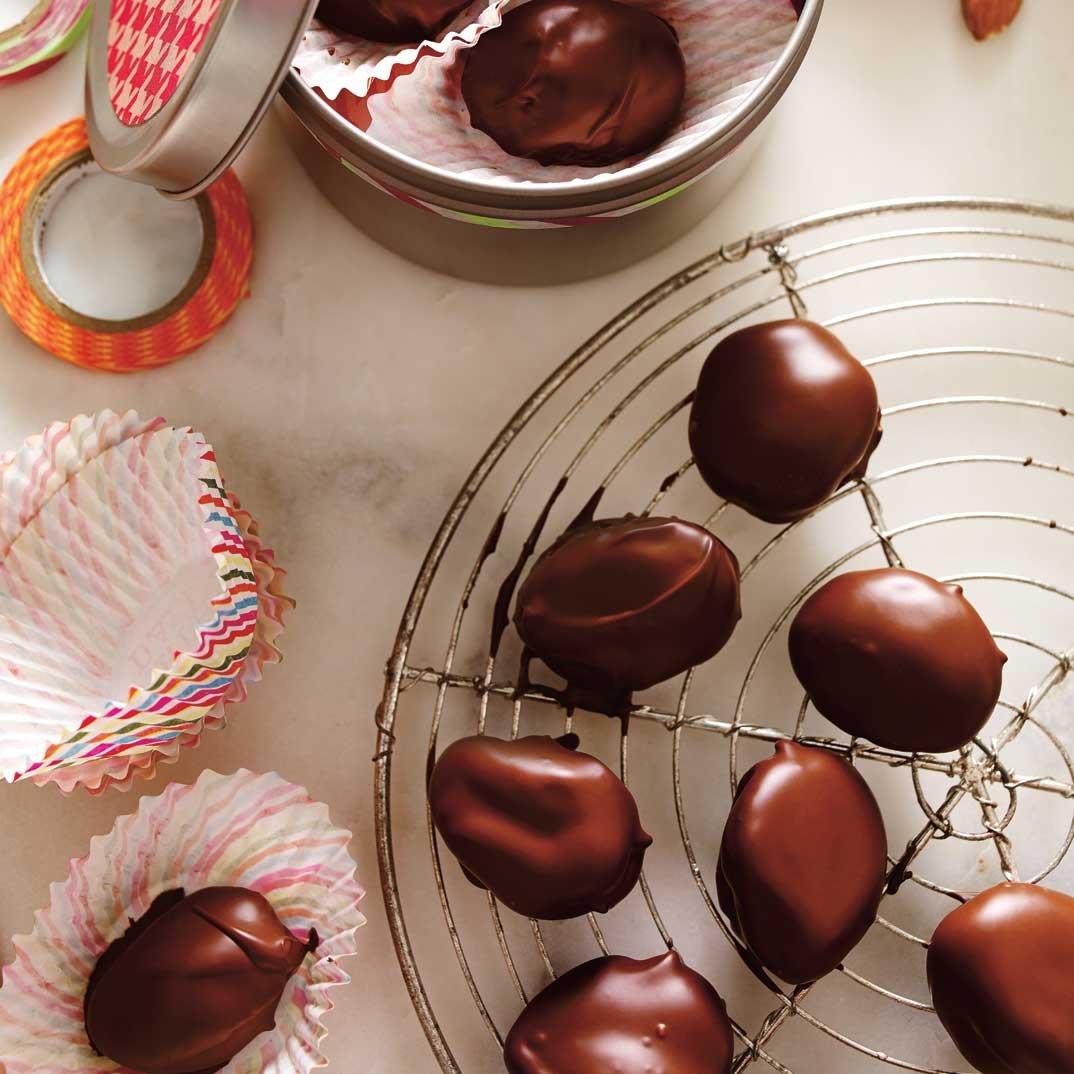 Chocolate-Covered Apricots