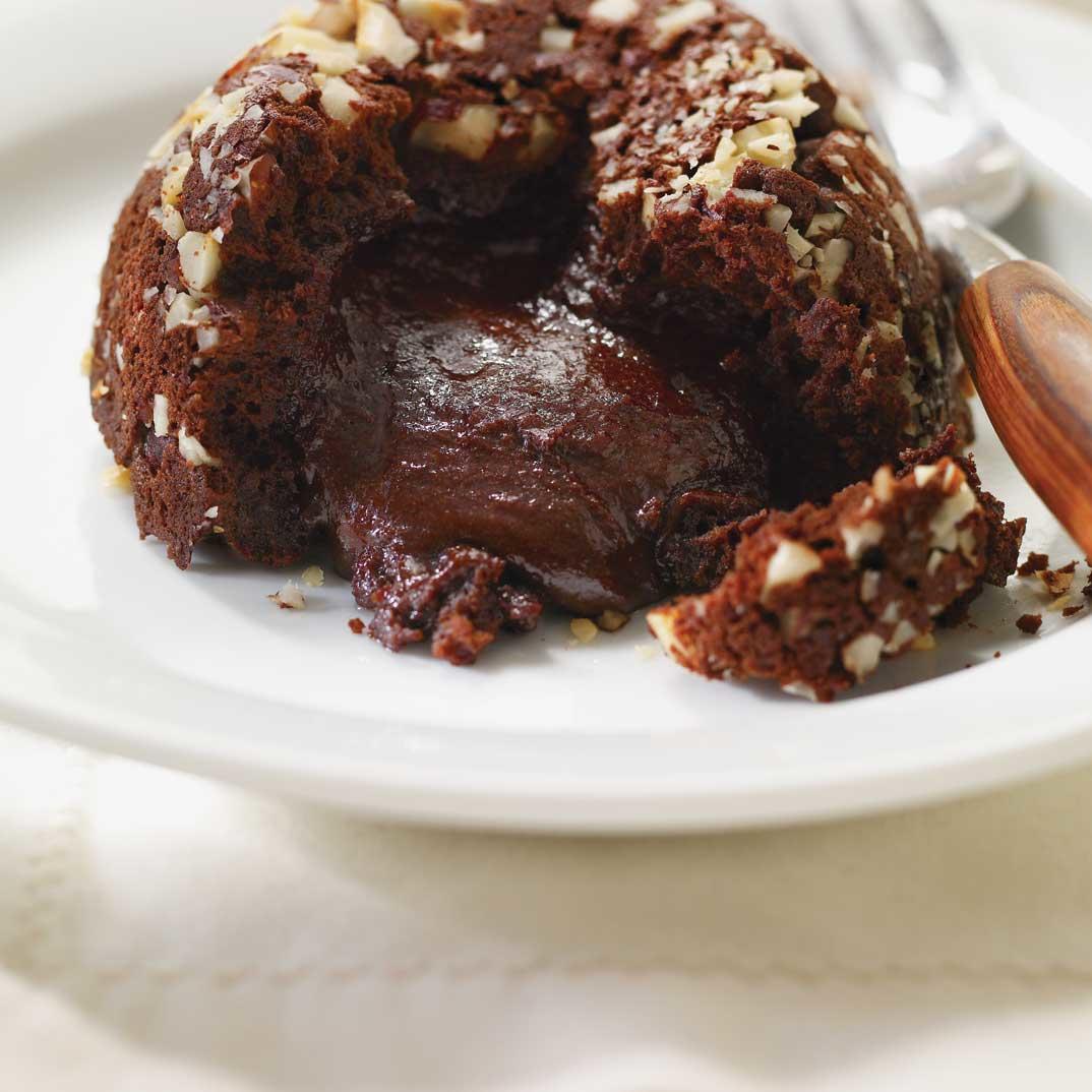 Chocolate-Hazelnut Lava Cake