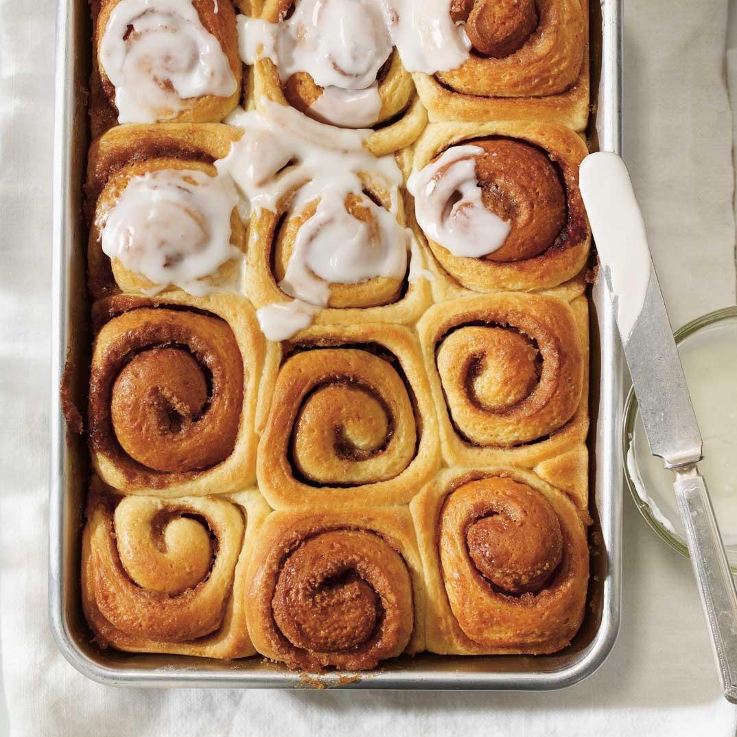 Cinnamon Rolls (made with mashed potatoes)