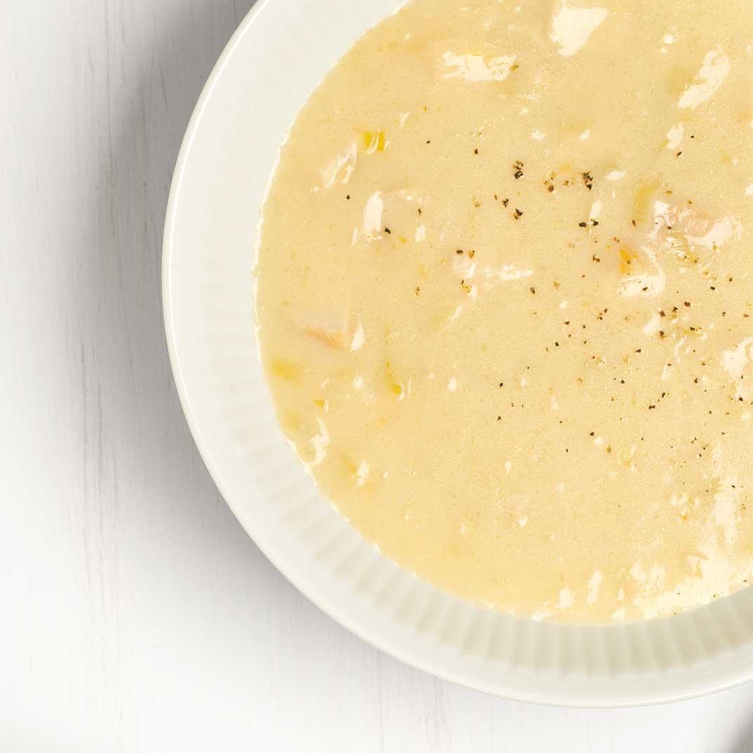 Cream of Chicken and Leek Soup