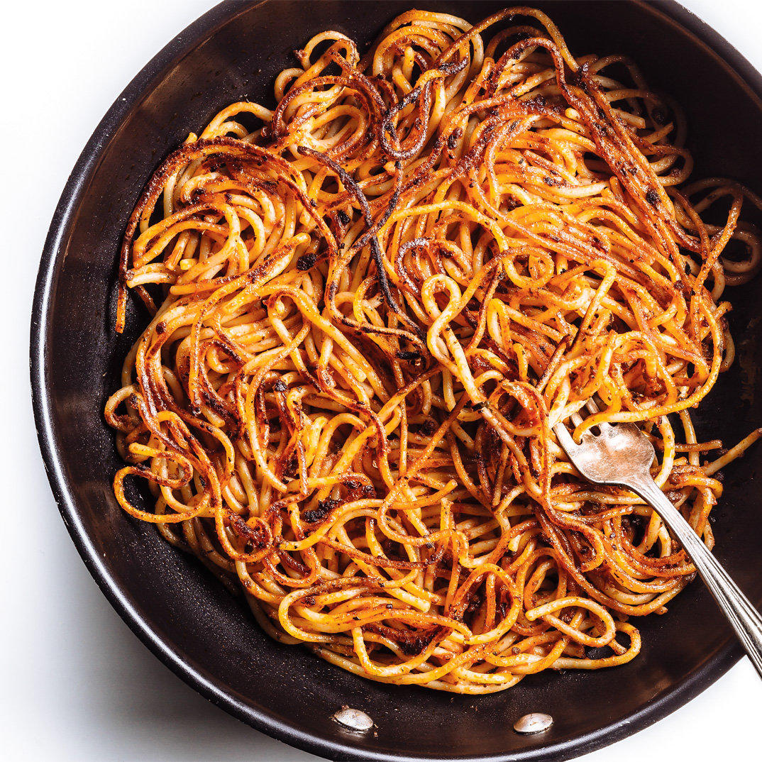 Crusty Spaghetti