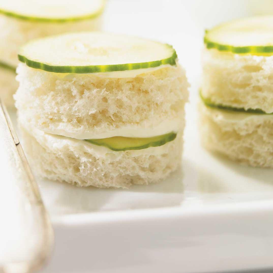 Cucumber Tea Sandwiches 