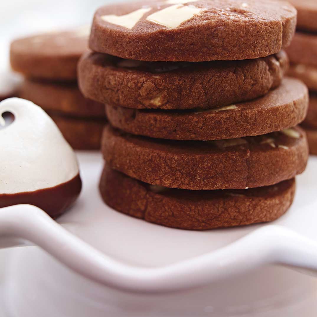 Double Chocolate Shortbreads