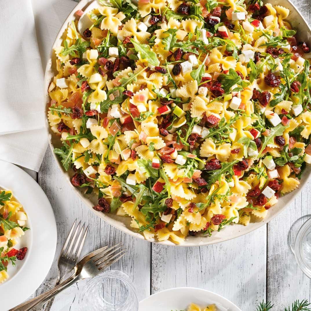 Farfalle Salad with Apple, Cranberry and Feta