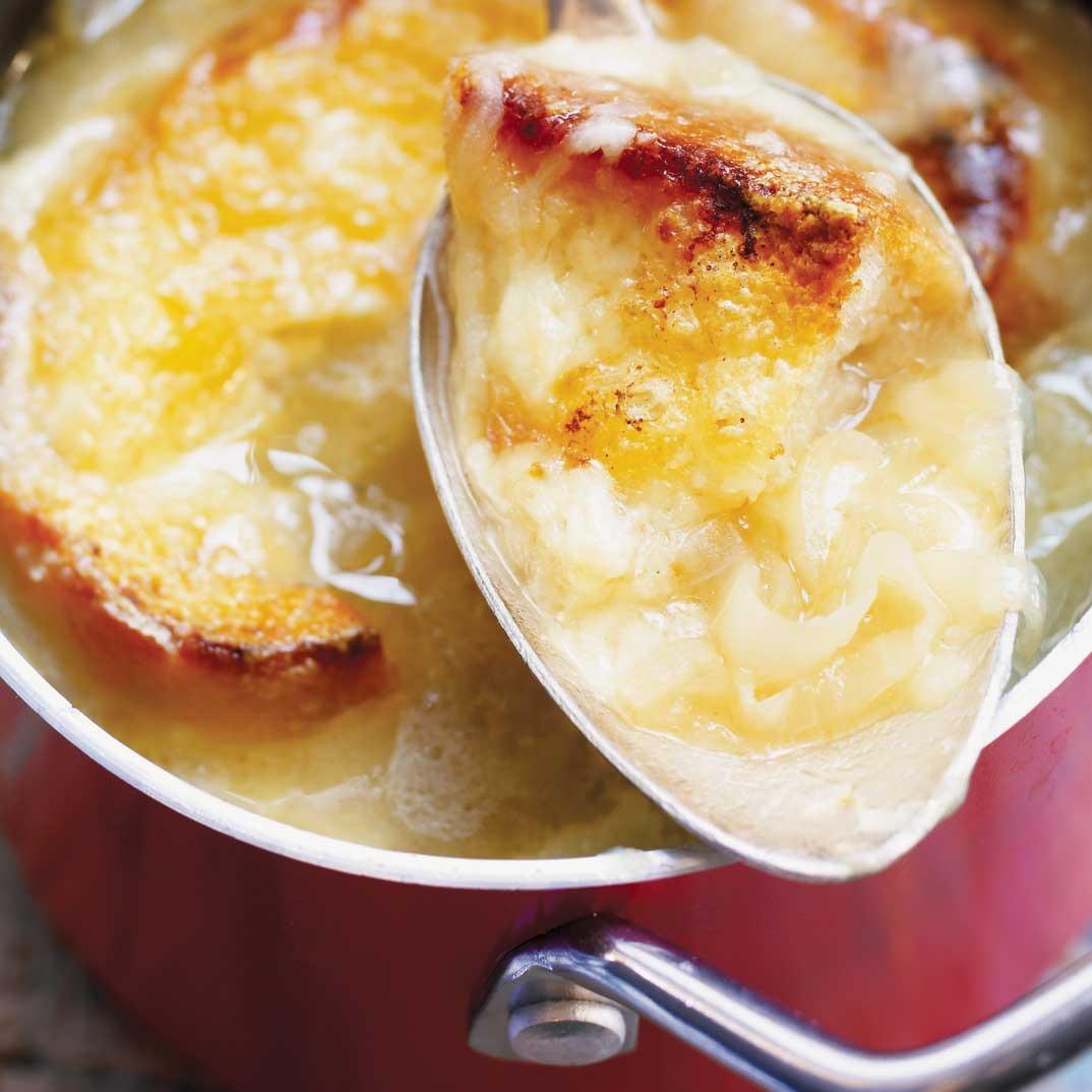 French Onion Soup with Beer