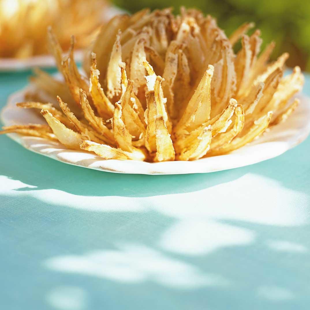 Fried Onion Blossoms