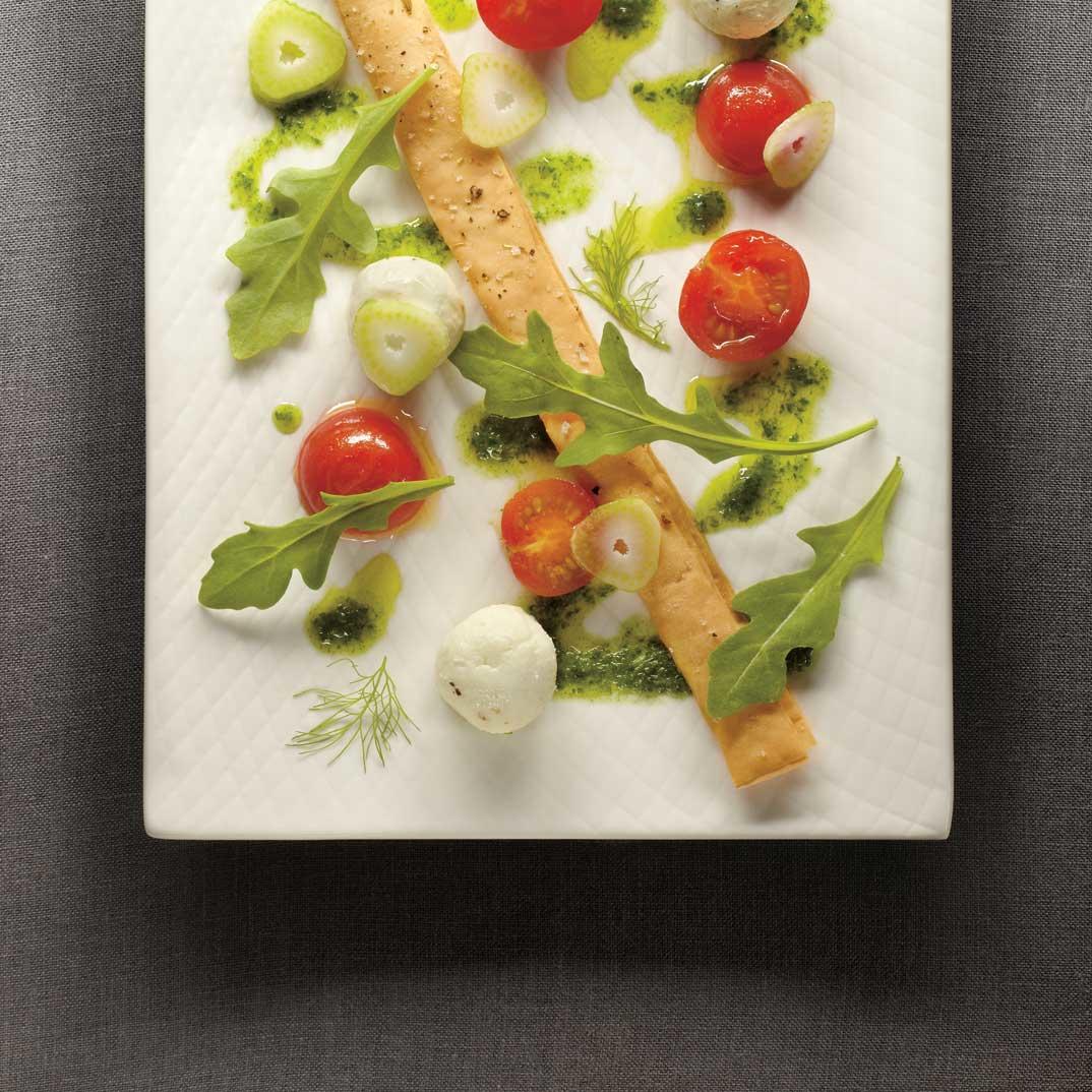 Goat Cheese Appetizer (Sky-High Salad with Goat Cheese)