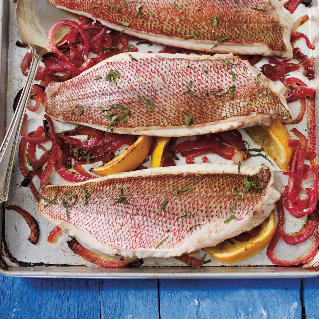 Greek-Style Grilled Fish