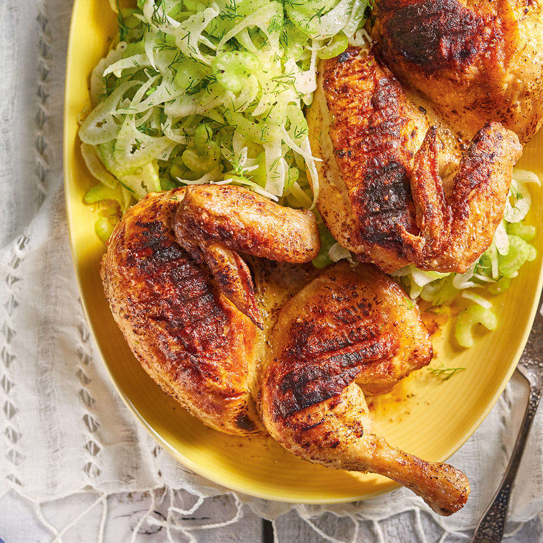 Grilled Chicken with Ranch Dressing