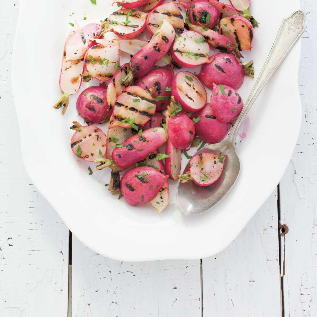 Grilled Radishes 