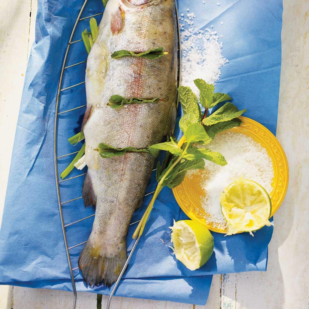 Grilled Whole Trout 