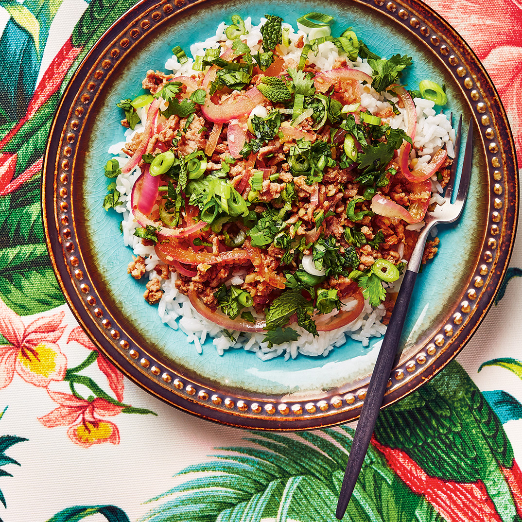Ground Lemongrass Chicken (<i>Larb</i>)