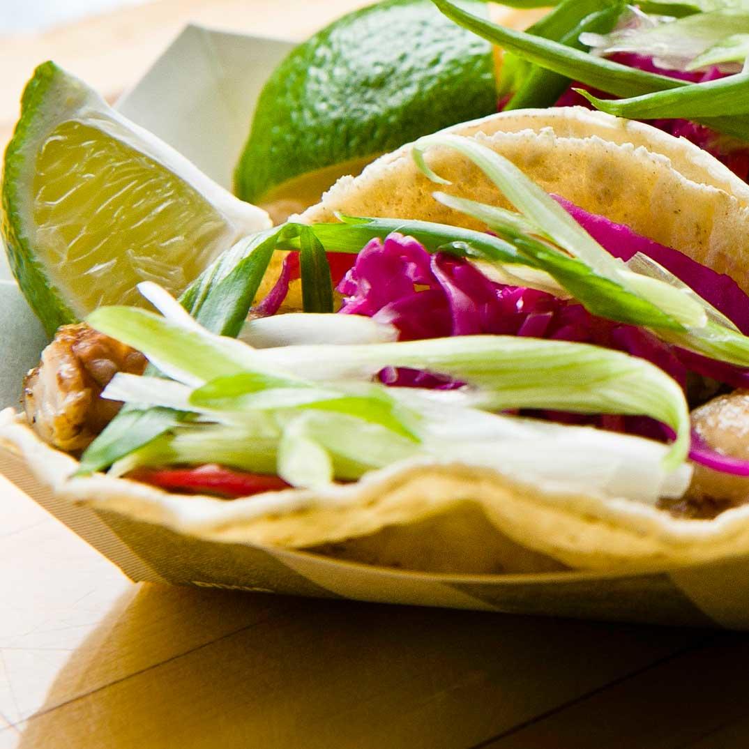 Grumman’s Braised Pork and Buttered Cabbage Tacos