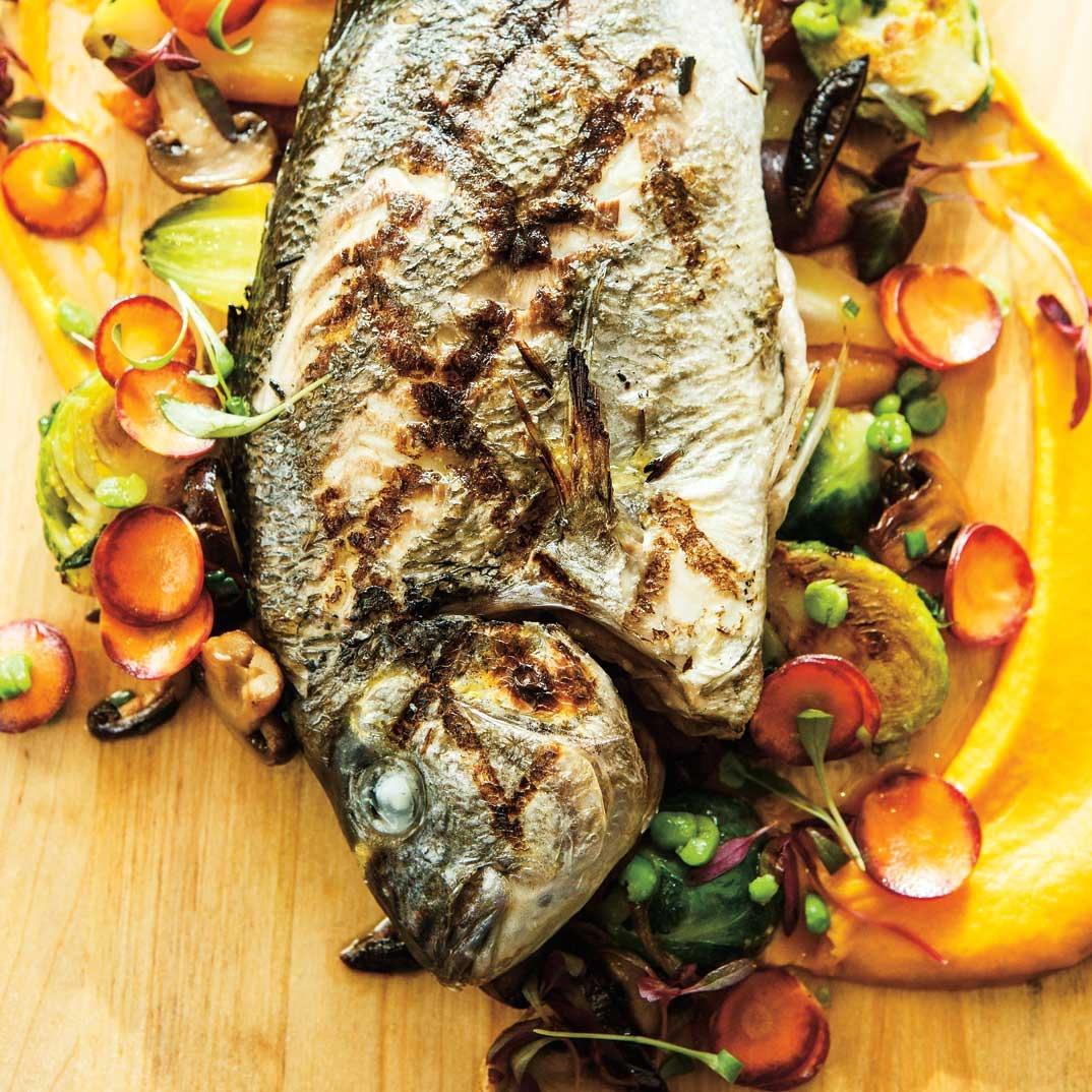 Helena Loureiro’s Grilled Seabream with Parsley Sauce