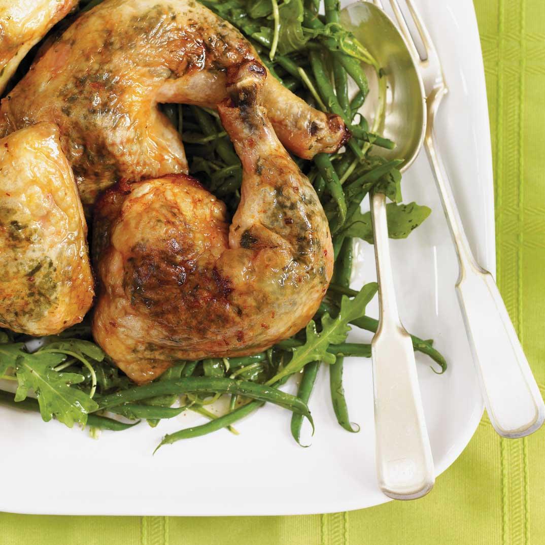 Herb and Lemon Chicken Legs