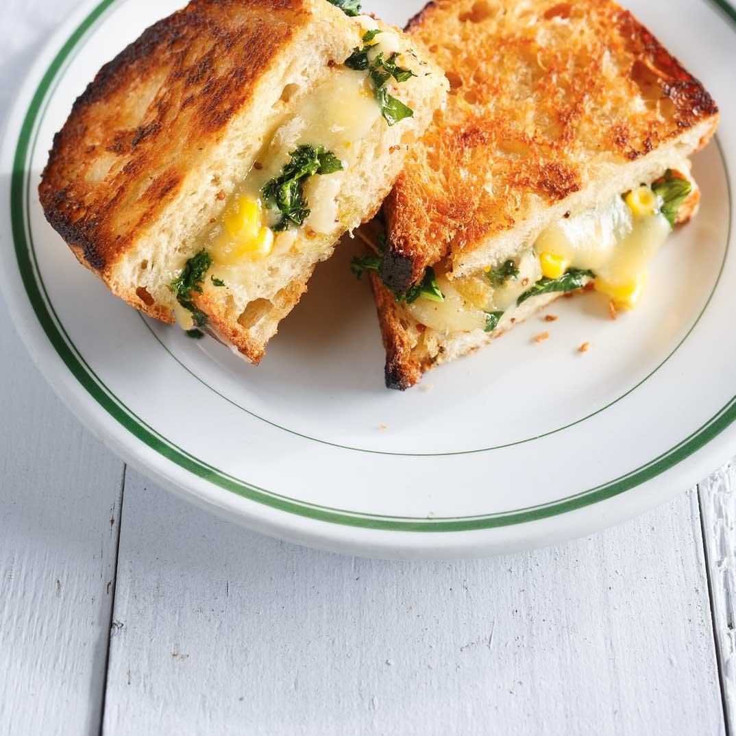 Kale Grilled Cheese