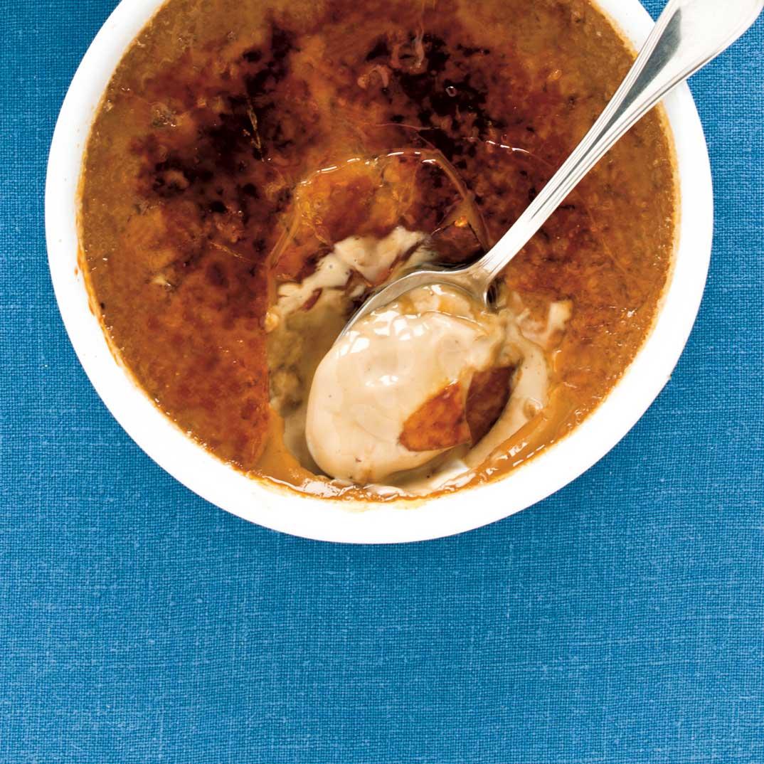 Lactose-Free Chai Crème Brûlée 