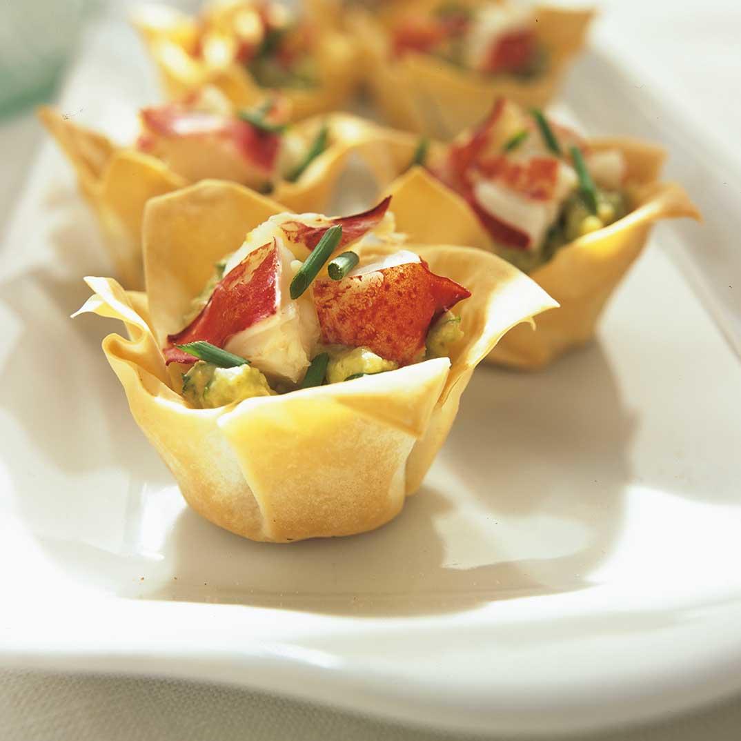 Lobster and Avocado Bites