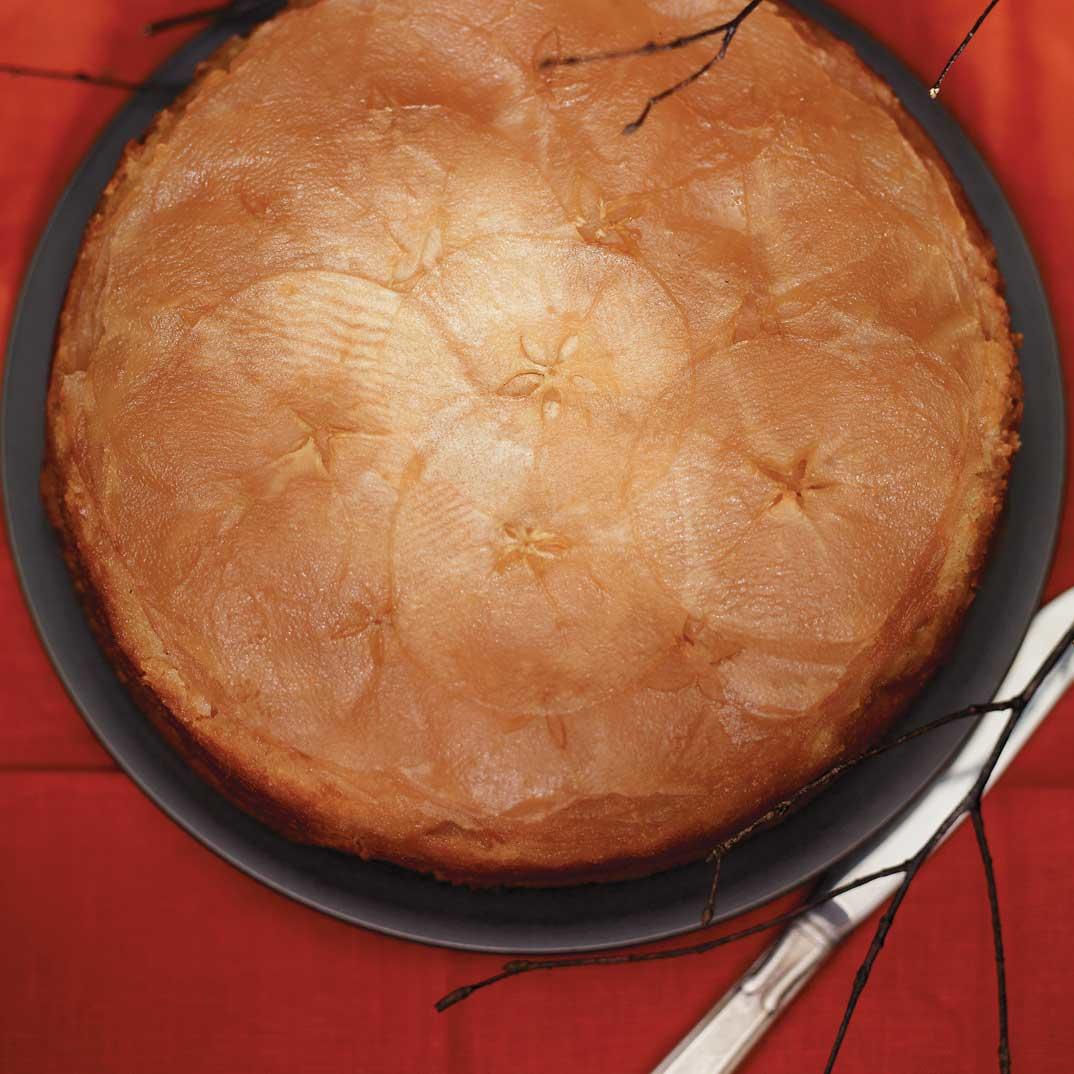 Maple and Apple Confit Upside-Down Cake