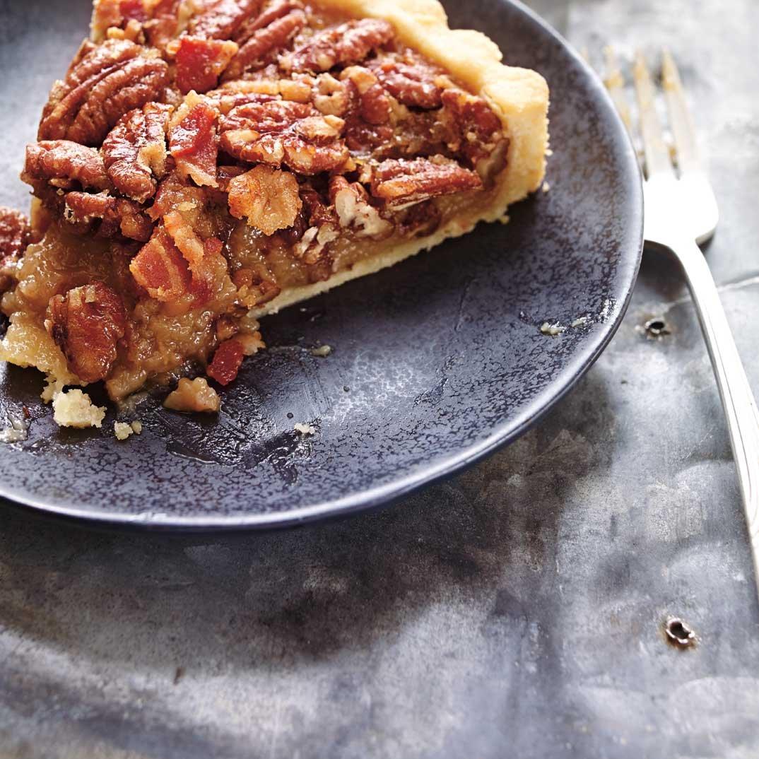 Maple and Bacon Pecan Pie