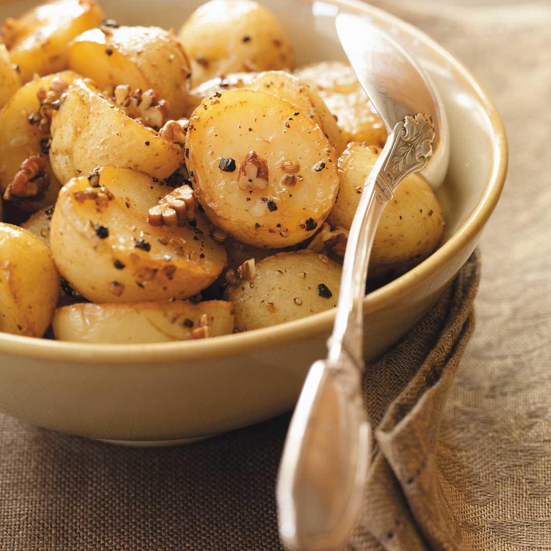 Maple-Roasted Baby Potatoes