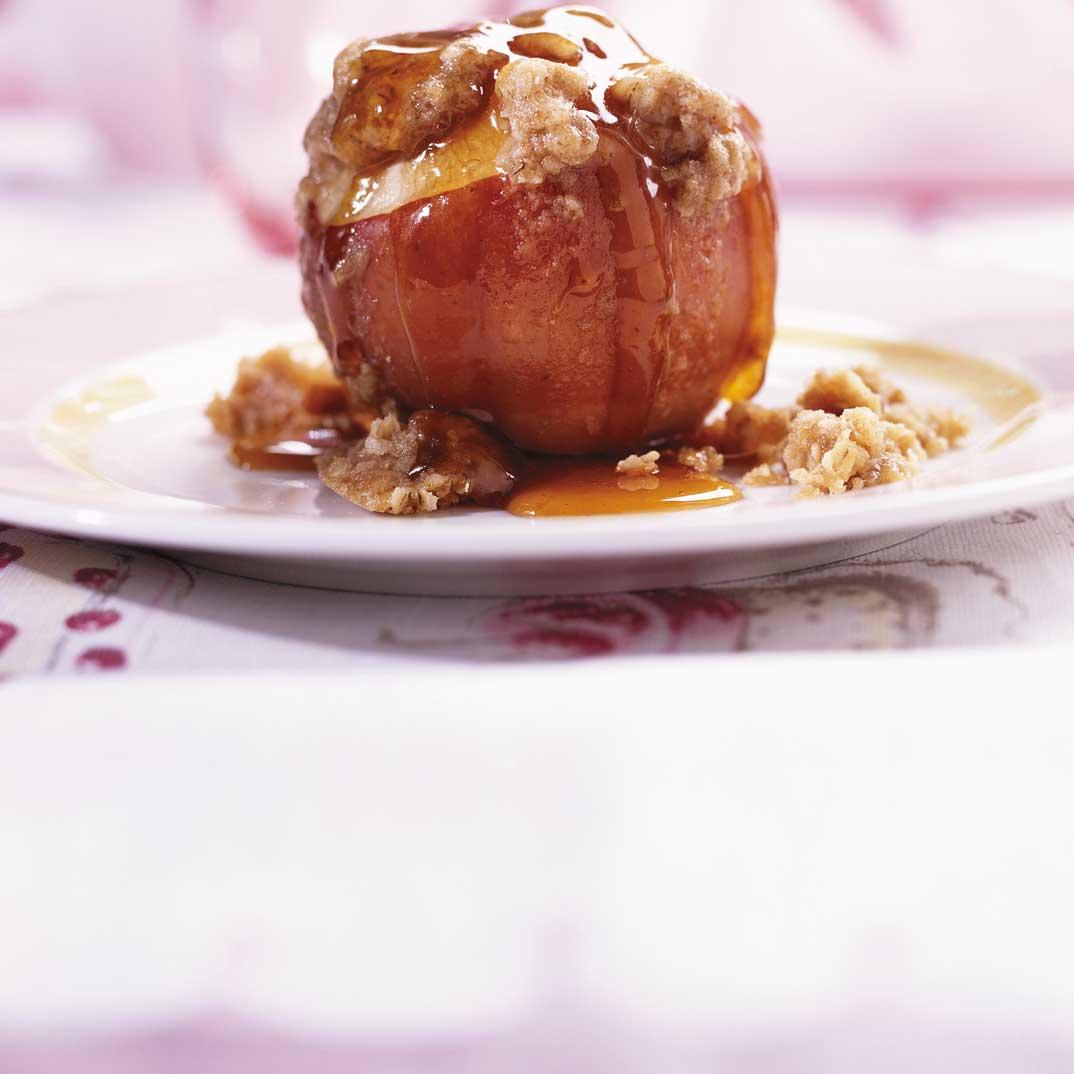 Maple Syrup Baked Apples