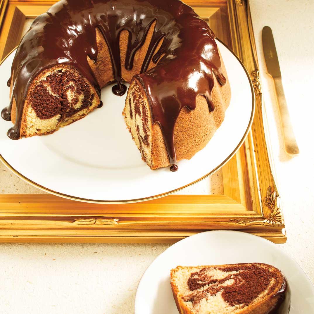 Marbled Chocolate Bundt Cake