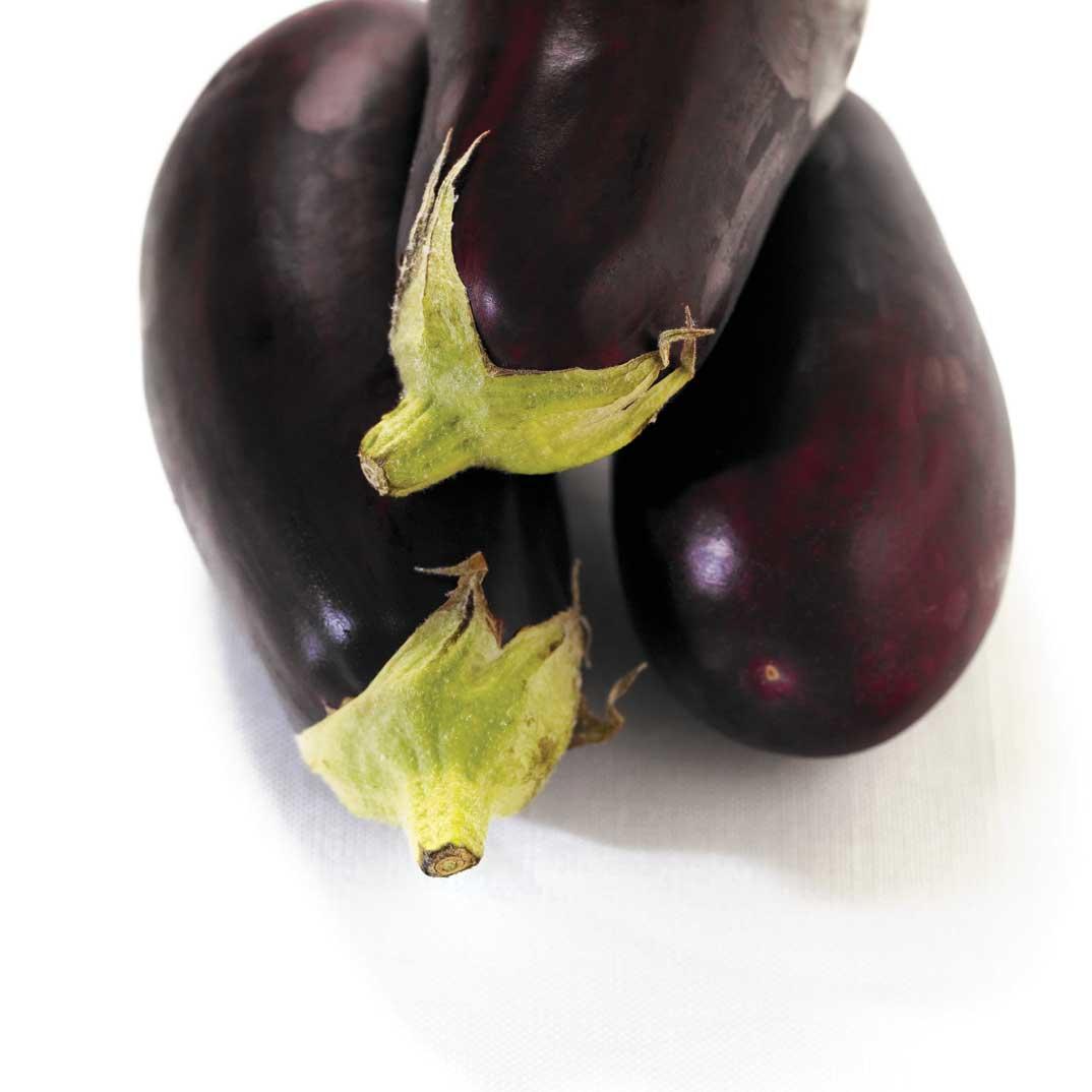 Melitzano Salata (Eggplant–feta dip)