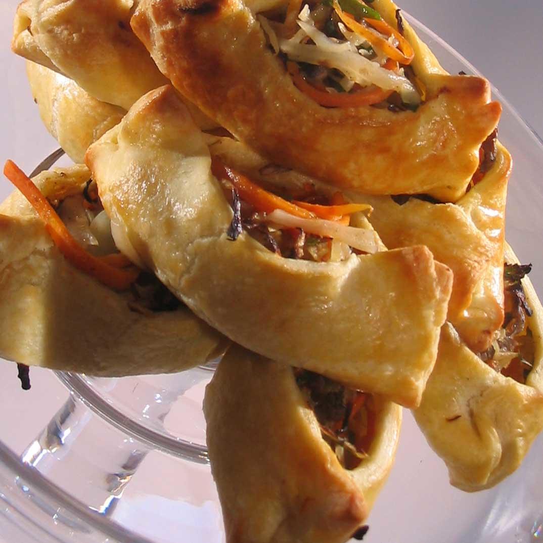 Moroccan Lamb and Vegetable Pastries