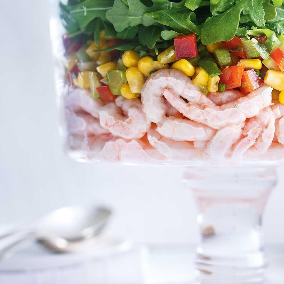 Nordic Shrimp and Corn Salad